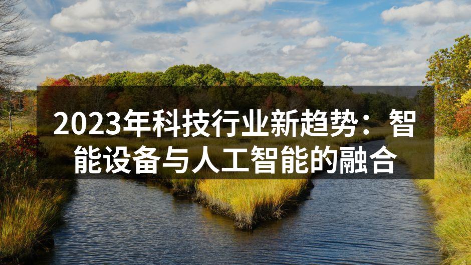 智能设备的多样化