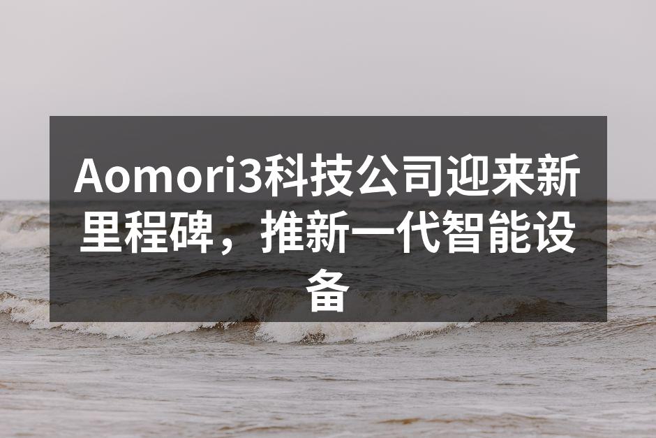Aomori3新产品发布会现场